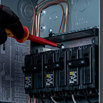 7 12 13 szt. Zestaw wkrętaków 1000 V PH PZ Vde z walizką Slim Elektryk izolowany prosty szczelinowy