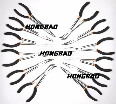 11-calowy zestaw szczypiec igłowych o bardzo długim zasięgu Zaciskanie Multi Needle Bent Nose