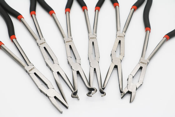 Szczypce o długim zasięgu 33 cm Podwójne złącze X o długim zasięgu 13 mm Rura węża bardzo długa