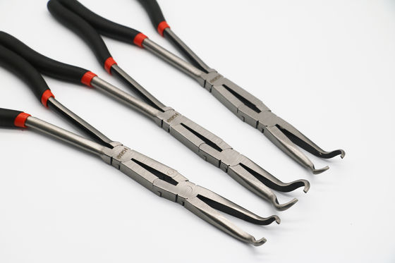 Szczypce o długim zasięgu 280 mm 11 &quot;13&quot; Podwójne złącze X 8 mm Zacisk rury węża Trzymający kabel
