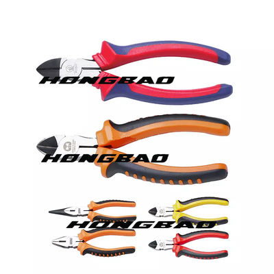 Ukośne izolowane szczypce uniwersalne 6&quot; 7&quot; 8&quot; 6-1/2 Szczypce długie 4 cale Niemcy Niemiecki