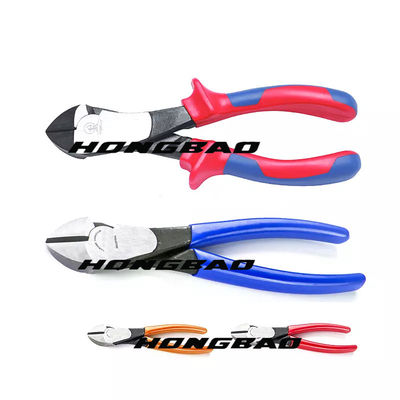 200mm 160mm 6 cali 8 cali 7 &quot;wytrzymałe izolowane szczypce boczne szczypce ukośne 60 # stal CRV