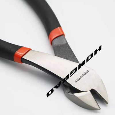 Szczypce boczne do cięcia bocznego 1000v 180mm 6 "Wygięta głowica kątowa Nos korpusu 8 11" Smukła główka