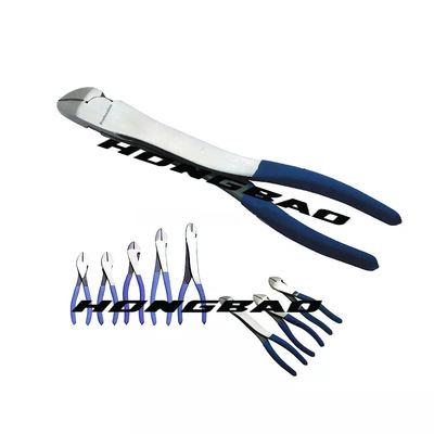 Szczypce o długości 200 mm z wygiętymi noskami do wyrobu biżuterii Wędkarstwo 10 &quot;6-calowe przecinaki ukośne