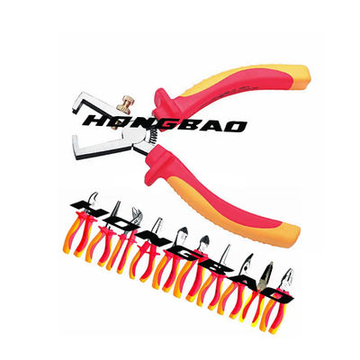 Bezpieczeństwo izolowane narzędzia VDE boczne szczypce tnące 150mm 6 "8" 7 "ukośne szczypce tnące 9"