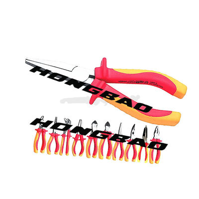 Bezpieczeństwo izolowane narzędzia VDE boczne szczypce tnące 150mm 6 "8" 7 "ukośne szczypce tnące 9"