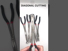 Szczypce o długim zasięgu 33 cm Podwójne złącze X o długim zasięgu 13 mm Rura węża bardzo długa