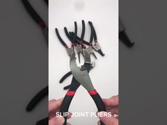 Kombinowane szczypce przegubowe z przecinakiem do drutu Klucz płaski z uchwytem 9-1/2 