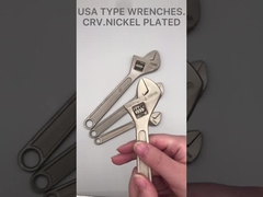 Zestaw kluczy uniwersalnych z automatyczną regulacją, dwustronna, antypoślizgowa zapadka