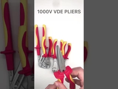 Zestaw narzędzi ręcznych Vde 1000 V 200 mm 8-calowe izolowane szczypce do ściągania izolacji Zaciskanie kabli